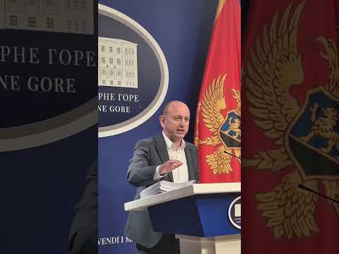 Pres konferencija predsjednik DNP-a Milan Knežević - Skupština CG 12. decembar 2025.