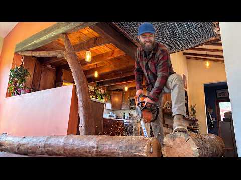 Building My House with Trees and Boulders