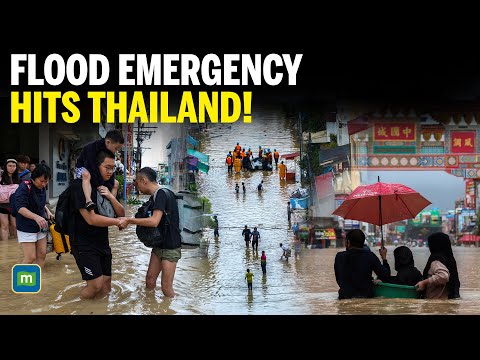Flash Floods In Thailand After Heavy Rain, Nearly 2 Million People Affected | N18G | 4K