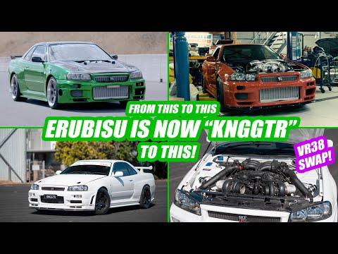 VR38 R35 Engine-Swapped R34 GT-R - Erubisu re-born as KNGGTR