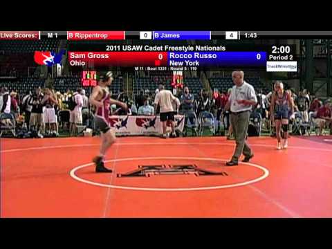 Cadet Freestyle 119 - Sam Gross (OH) vs. Rocco Russo (NY)