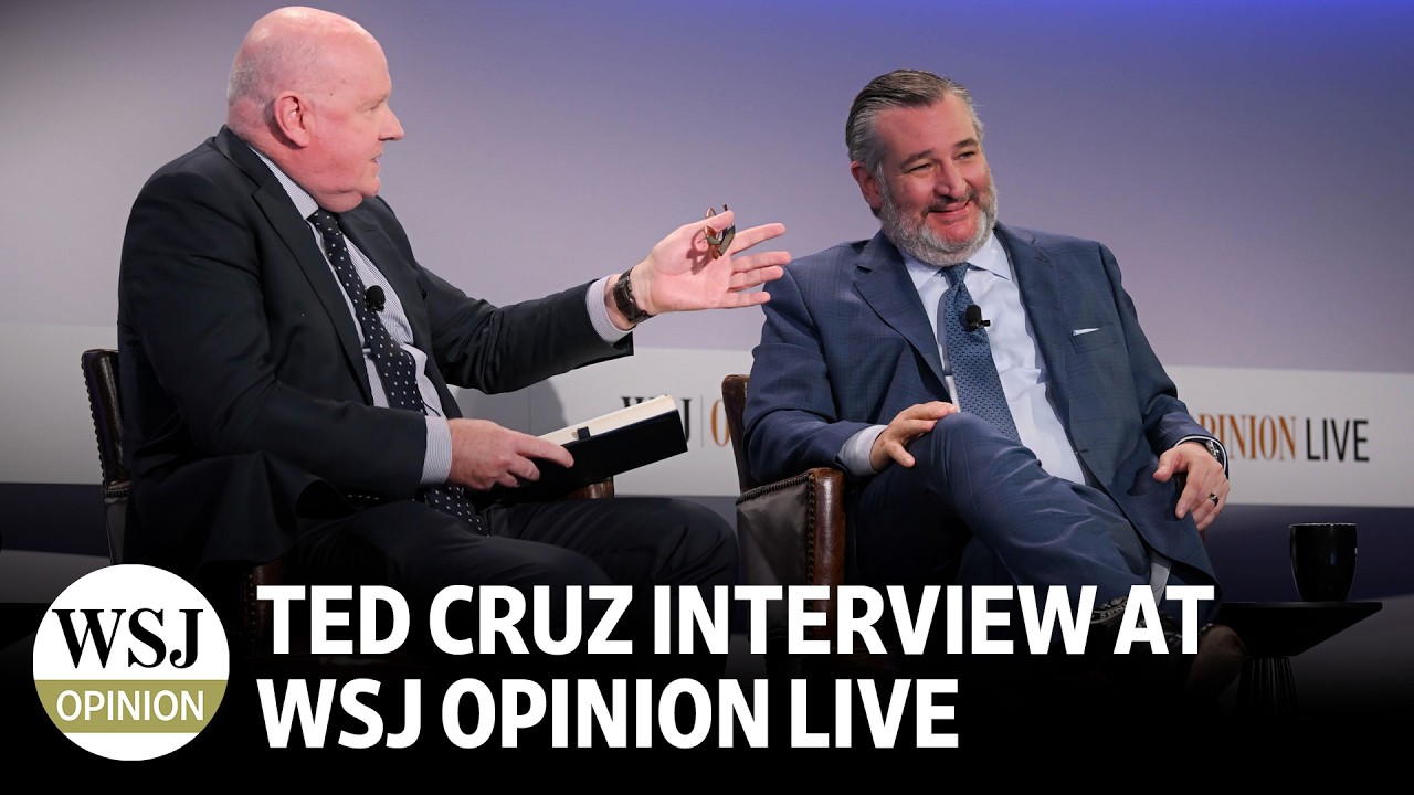 Gerard Baker in Conversation with Texas Senator Ted Cruz