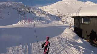 preview picture of video 'Bjørnestad Ski Centre, Tonstad, Norway: a sunny day'
