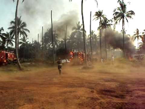 Mock drill actions started