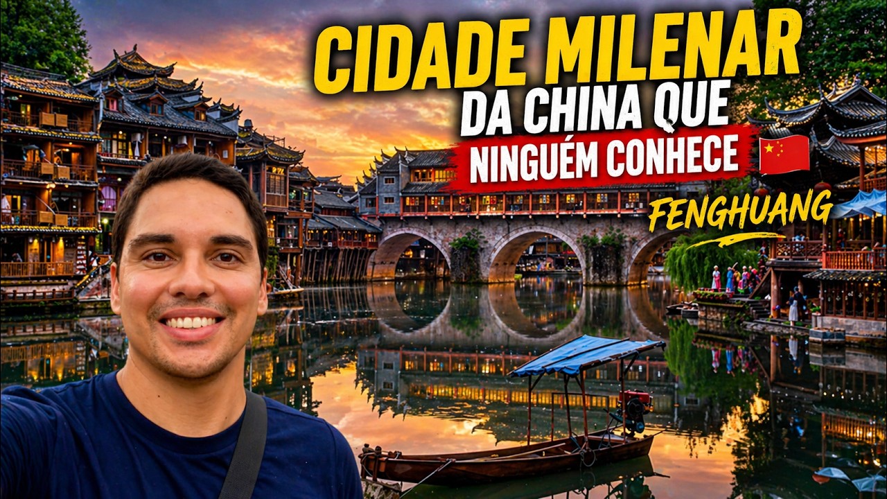 Fenghuang em vídeo, a cidade milenar da China que ninguém conhece
