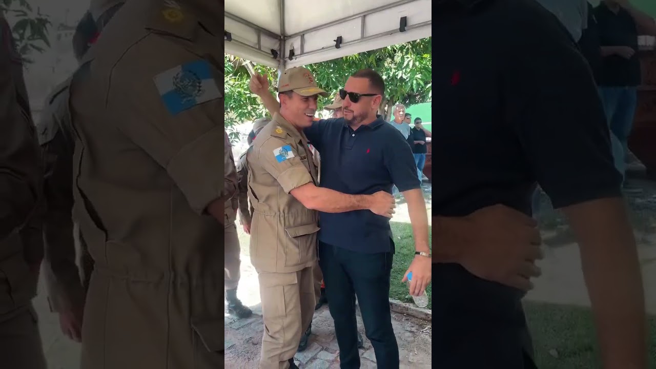 Inauguração do Destacamento do Corpo de Bombeiros em Sapucaia