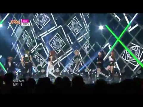 4MINUTE  - ''Crazy, '' 포미닛   미쳐 - Show Music Core/ Live