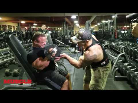 Hide Yamagishi and Jose Raymond train arms