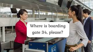 At the Airport. Useful Phrases
