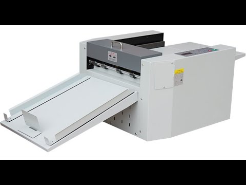High Speed NC353 Paper Creasing Perforating 2 in 1 Machine