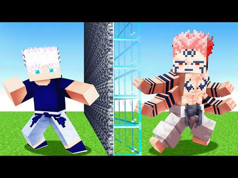 Minecraft But We Jujutsu Kaisen MOB BATTLE!