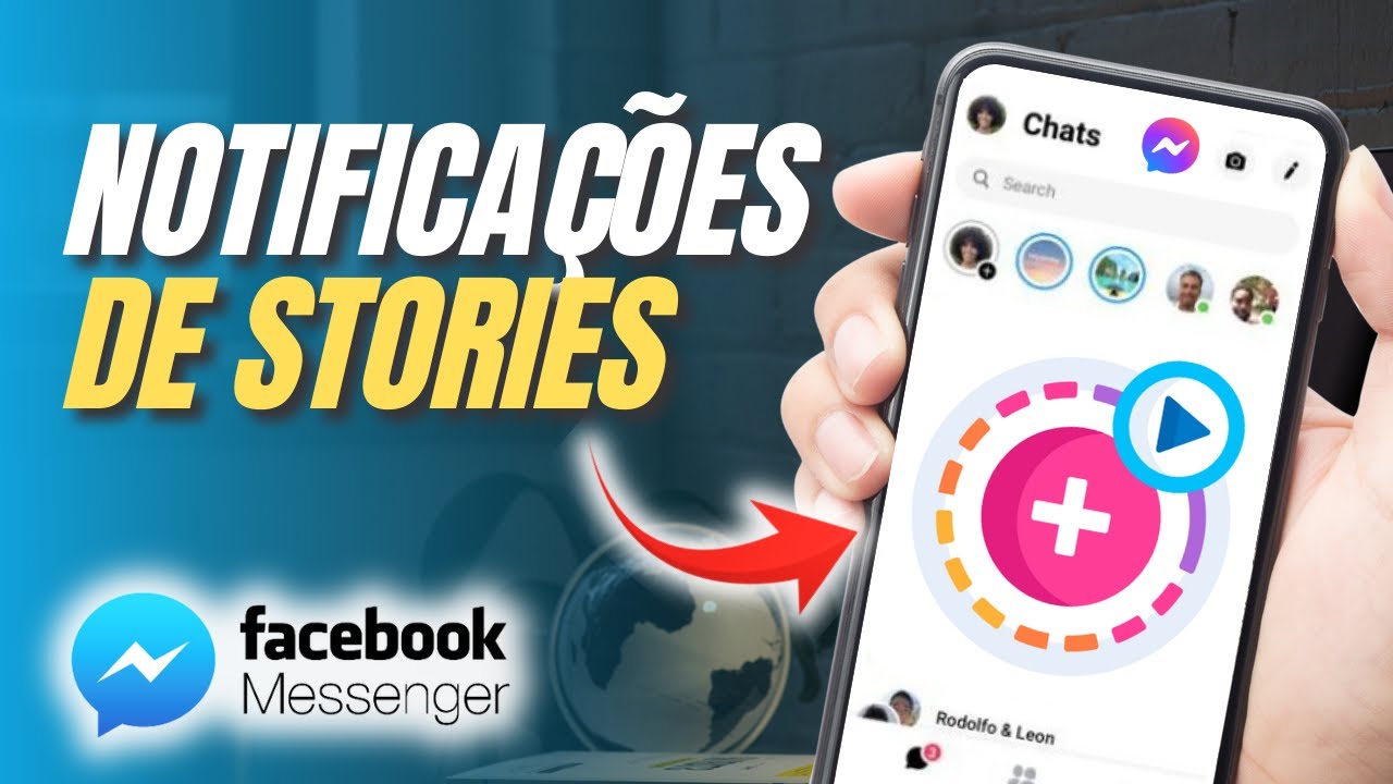 Como ativar os alertas de stories no MESSENGER