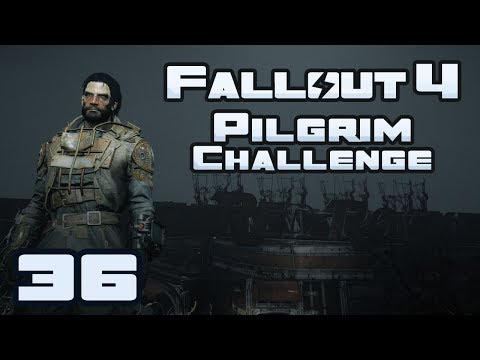 Let's Play Fallout 4: Pilgrim Challenge - Part 36 - The Flaming Knife Of Doom!