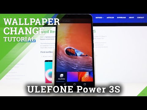 How to Change Wallpaper in ULEFONE Power 3S – Refresh Screen Look