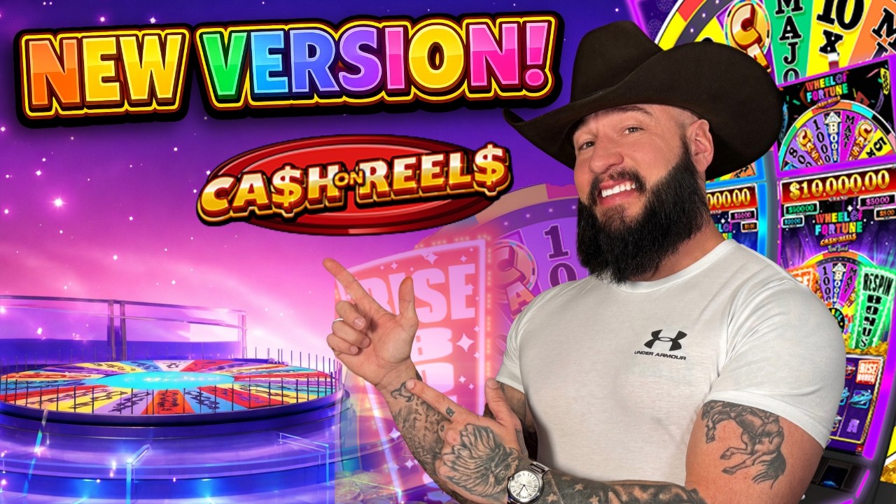 Wheel of Fortune has a new look and NEW bonus! 🎰 Is it Improved?