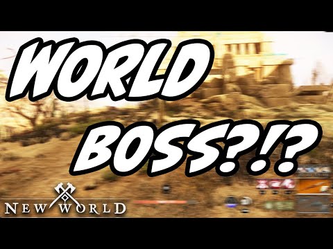 New World Open World Boss?!?
