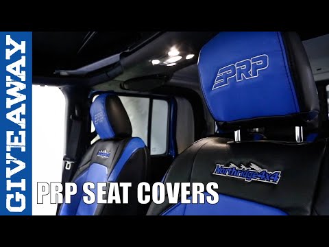 PRP Seat Covers Front & Rear Install - Jeep Gladiator JT