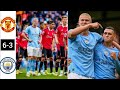 HIGHLIGHTS | HAALAND & FODEN HAT-TRICKS IN THE DERBY | Man City 6-3 Man United | Premier League
