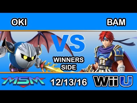 MSM 78 - eM SCB | Oki (Meta Knight) Vs. 2GG | BAM (Roy) Winners Side - Smash Wii U