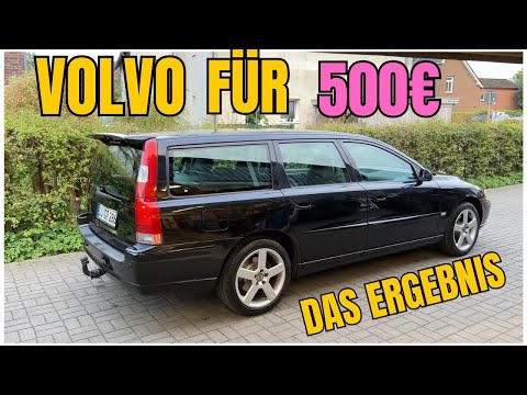 TRANSFORMATION VOLVO V70 PROJEKT DAS ERGEBNIS