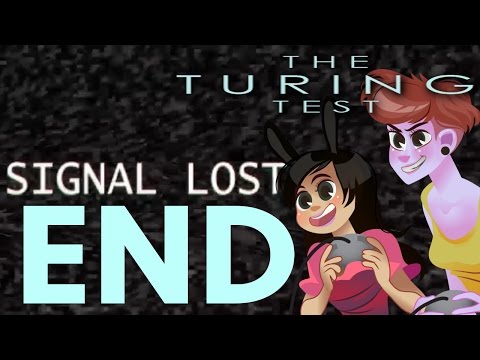 THE TURING TEST - 2 Girls 1 Let's Play Part 20: Both Endings plus hidden content