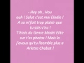 Paroles - Tu fess' Book BEL AIR 