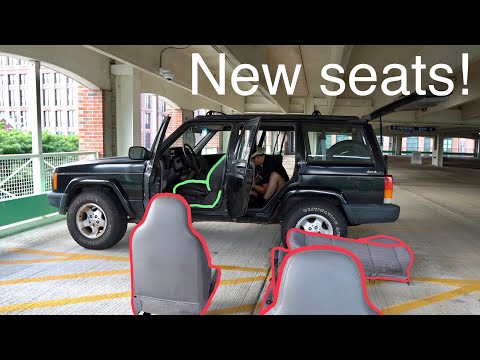 98 Cherokee XJ Overland Project (Part 3: new seats)