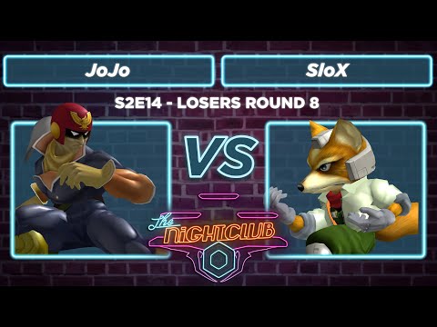 The Nightclub S2E14: JoJo (Falcon) vs SloX (Fox) - LR8 SSBM