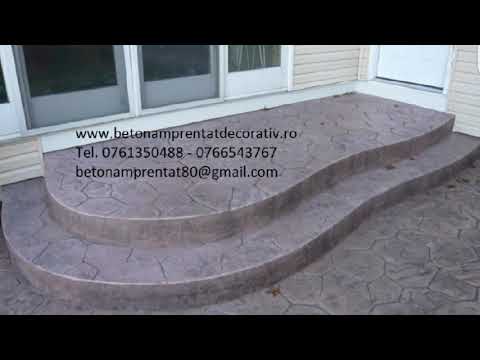 Beton Amprentat Gaiu Mic -Timiș Tel.0761350488 -0766543767