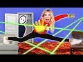 Floor Is Lava Challenge In Game Master Spy Hideout To Rescue YouTubers