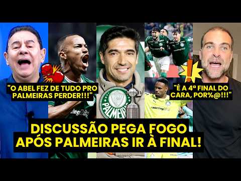 TRETA!!! “NÃO ME VENHA COM ESSA!!! O ABEL FERREIRA HOJE quase…” PALMEIRAS NA FINAL FERVE DEBATE!