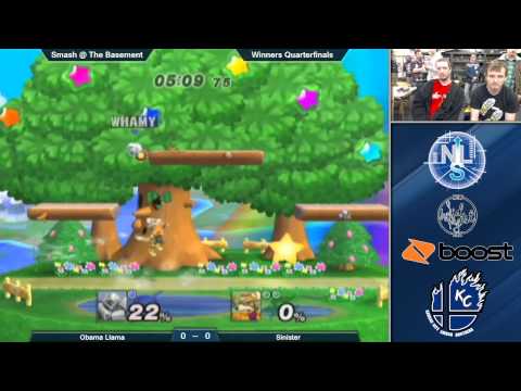 S@TB Project M 3.5 Singles Winners Quarters: Obama Llama (Samus) Vs. Sinister (Fox)