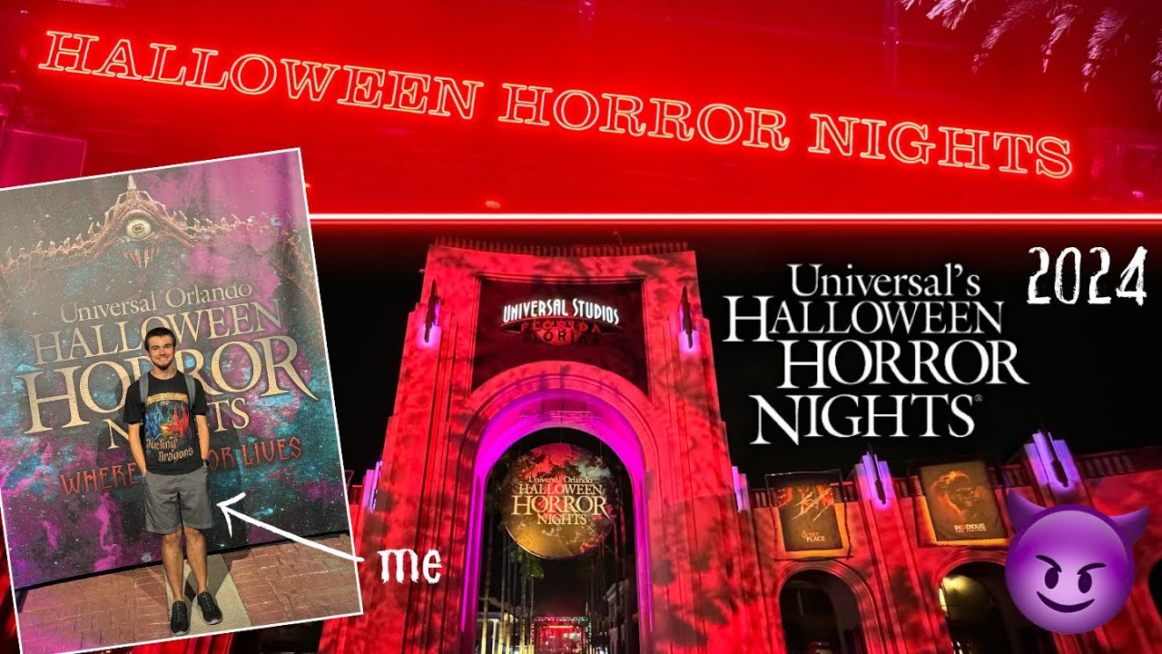 HALLOWEEN HORROR NIGHTS 2024! | Universal Orlando Resort Vlog