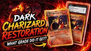 I Fixed This Damaged Charizard, What Grade Did It Get? (CRAZY RESULTS!)