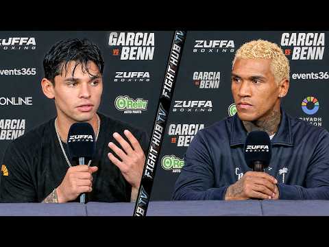 Ryan Garica vs. Conor Benn FULL Press Conference & FACE OFF