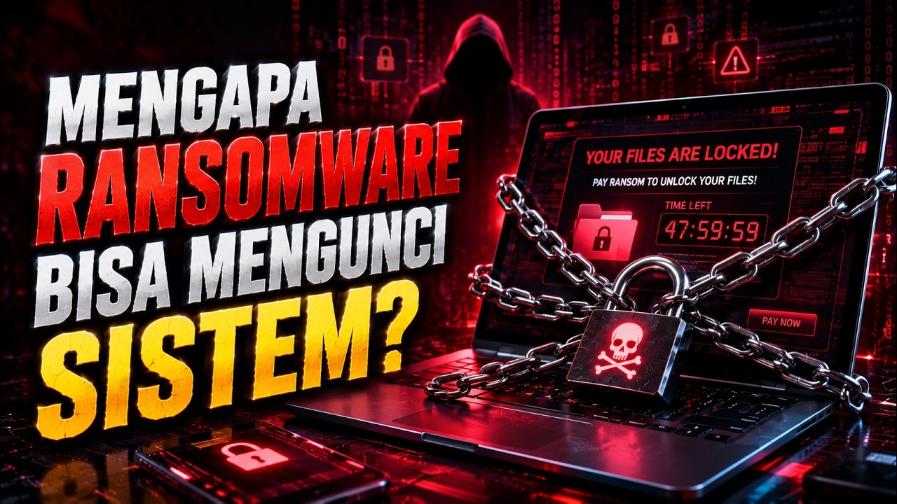 Mengapa Ransomware Bisa Mengunci Sistem?