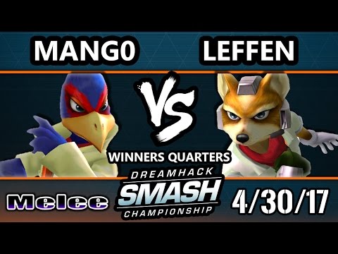 DHA 2017 SSBM - C9 | Mang0 (Falco) Vs. TSM RB | Leffen (Fox) - Smash Melee WQ