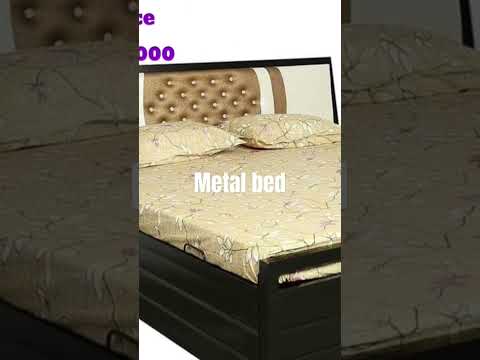 Metal sofa cum bed