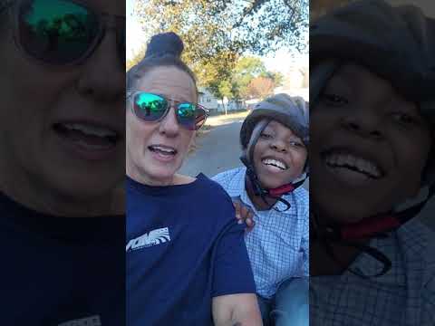 school surprise pick up on my bike today..battery was dead and had to push jaipers home.. #surprise