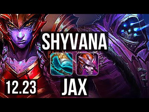 SHYVANA vs JAX (TOP) | 6/1/2, Dominating | KR Diamond | 12.23