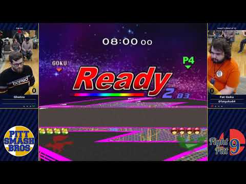 Gahtzu (C. Falcon) vs Fat Goku (Fox) - Losers Top 64 - Fight Pitt 9