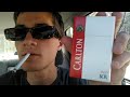 Smoking A Carlton Red Cigarette Review