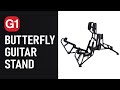 Xvive G1 Butterfly Guitar Stand official video