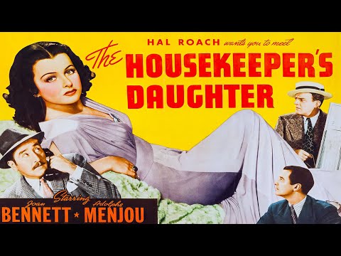 Housekeepers Daughter (1939) Comedy Crime Drama | Joan Bennett Adolphe Menjou | Hal Roach production