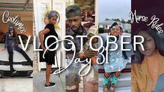 VLOGTOBER DAY 31: Horse Rides, Family Time, Costumes, & more