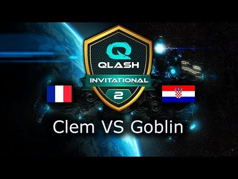 Clem VS goblin - TvP - Qlash SC2 Invitational - polski komentarz