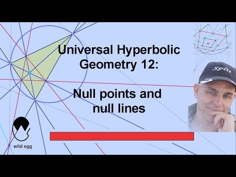 Null points and null lines | Universal Hyperbolic Geometry 12 | NJ Wildberger