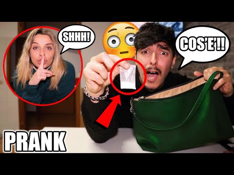 TROVO LA DR0GA NELLA BORSA DELLA MIA RAGAZZA MA...-SCHERZO!