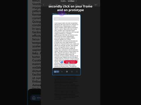 Sticky navbar in Figma, easy! #figma #tutorial #figmadesigntutorial #shorts