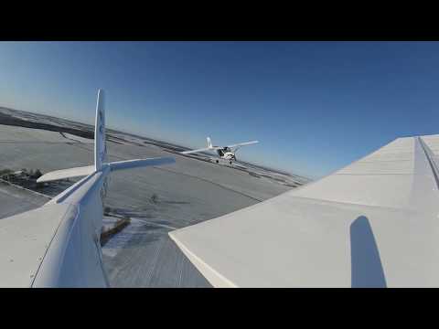 Ultralight aircraft Aeroprakt A22 group formation training